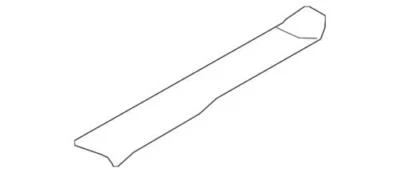 Genuine Ford Expedition 2003-2006 Left Front Scuff Plate 2L1Z-7813209-AAA - Изображение 1 из 2