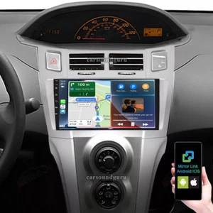 4+64G For Toyota Yaris 2005-2011 Android14 Apple Carplay Radio Stereo Headunit - Picture 1 of 24