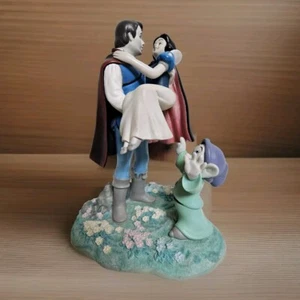 Walt Disney Figurine Animated Classics Snow White - Prince - Dopey Vintage 7.5" - Picture 1 of 11