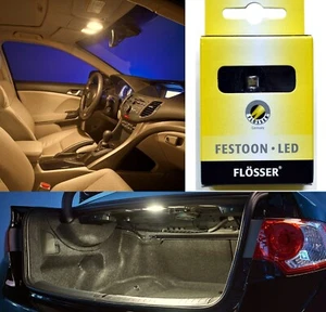 Flosser LED Light 578 211-2 1W Warm White One Bulb Trunk Cargo Replace Upgrade - Picture 1 of 10