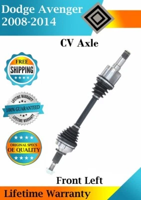 Nuevo eje CV delantero izquierdo original para Dodge Avenger 2008-2014 3,5 L 3,6 L garantía de por vida. Foto 1 de 4