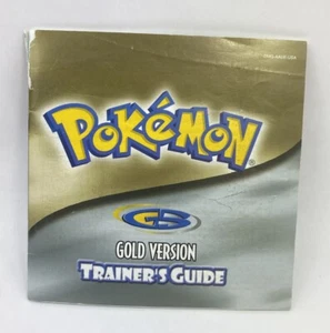 Pokemon Gold Version Trainers Guide for the Nintendo Game Boy Manual Only - Picture 1 of 5