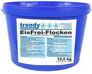 trendybau EisFrei-Flocken 12,5 kg Auftaugranulat Enteisungsgranulat - Bild 1 von 4