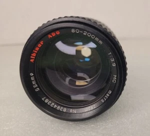 ALBINAR ADG 80-200mm 1:3.9 Macro Zoom Lens For Canon FD Mount with Lens Cap - Picture 1 of 8