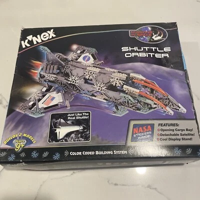 K'Nex Shuttle Orbiter Color Coded Building System, NEW Builds 2 Models Made 🇺🇸 - Image 1 of 4