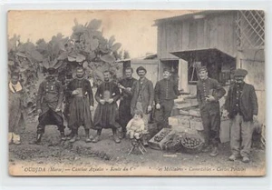 JUDAICA - Morocco - Oujda - The Azuelos canteen - Camp Road - Military Articles - Picture 1 of 2