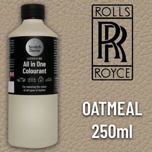 Leather Paint ROLLS ROYCE Car Seat OATMEAL All in One 250ml Dye for Repairing