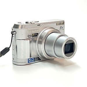 Panasonic Lumix DMC-LZ2 5MP Digital Camera + Silver - Works Great!