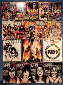 (19) 1990's KISS REUNION THE RETURN FAREWELL TOUR MAGAZINE PROGRAM LOT GENE ACE - Picture 1 of 12