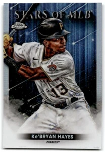 2022 Topps Chrome Ke'Bryan Hayes Pittsburgh Pirates #SMLBC-16 - Picture 1 of 2
