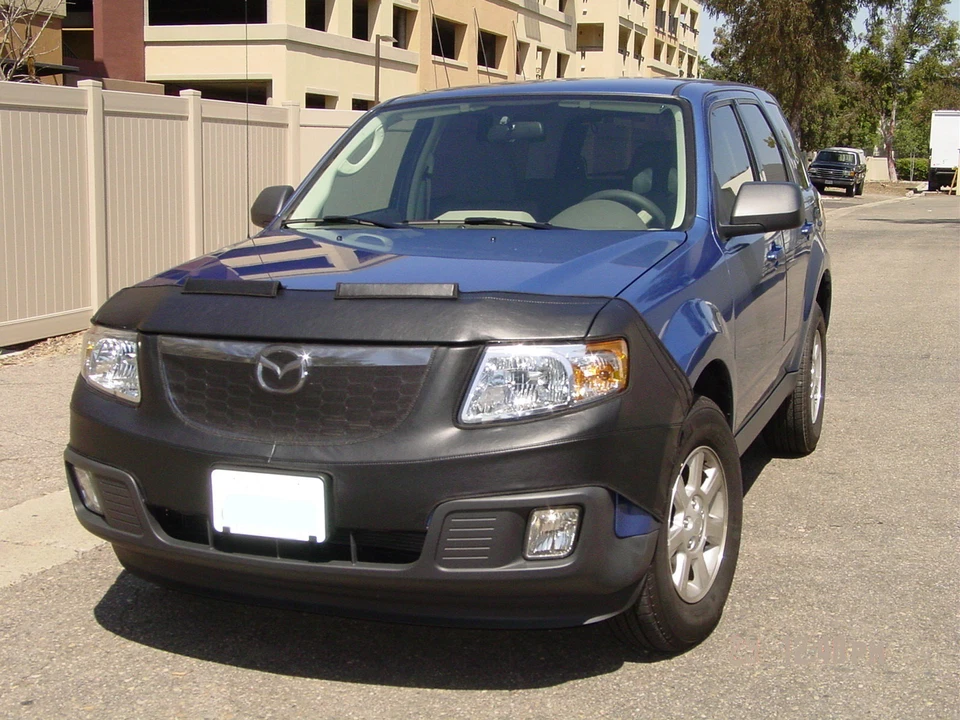 Colgan Front End Mask Bra 2pc. Fits Mazda tribute 2008-2011 Without Licen. Plate - Image 1 of 1