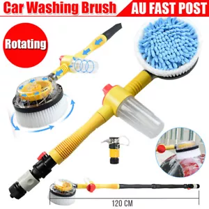 Car Pressure Washer Rotating Wash Brush Vehicle Care Washing Sponge Cleaner Tool - Picture 1 of 12