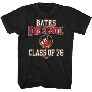 Carrie Stephen King Horror Movie Bates Highschool Class Of 1976 Men's T Shirt  - Picture 1 of 3