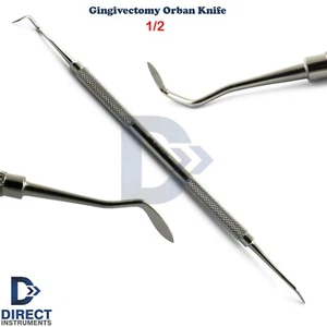 Orban 1/2 coltello gengivectomia parodontale per incisioni doppia estremità - Foto 1 di 5
