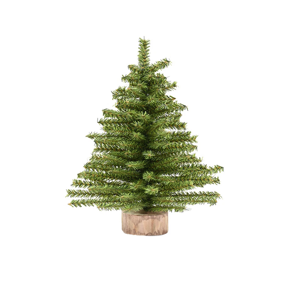 12" Unlit Canadian Pine Tree TR0048  w - Image 1 of 1