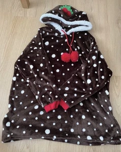 Brand New Thick Fluffy Christmas Pudding Pyjamas Size XS (8) From Studio - Picture 1 of 7