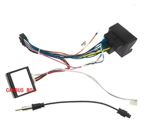 16pin Power Cord Wiring Harness Adapter  Canbus Box For Mercedes Benz W211/W220 - Foto 1 di 1