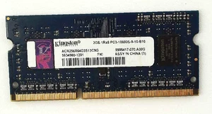 Kingston π§ 2GB DDR3-1333 (PC3-10600S) SO-DIMM Laptop Memory π₯ β - Picture 1 of 2