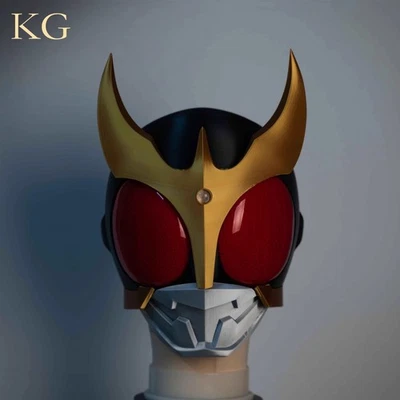 Masked Rider Kuuga Full Face Mask 1:1 Light Up Helmet Halloween Cosplay Prop New - Image 1 of 4