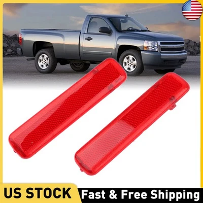 Reflector de moldura de puerta interior trasera L&R 2006 5,3 L para Chevrolet Avalanche 1500 Z71 Foto 1 de 4