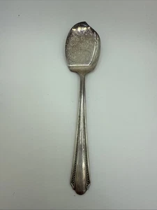 Wm. A Rogers Croydon-Mary Lee Jelly Server Spoon Oneida 1932 - Picture 1 of 7