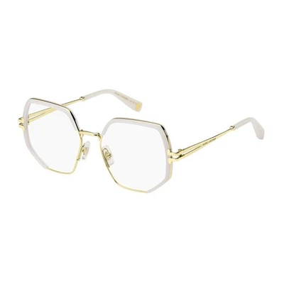Gafas Marc Jacobs MJ 1092 024S 00 Dorado/Blanco 55mm Nuevas Auténticas Foto 1 de 2