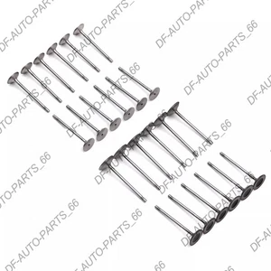 24pcs Intake & Exhaust Valves Set For Porsche Panamera 970 V6 M46.40 M46.20 3.6L - Picture 1 of 5