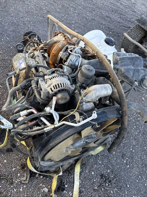 2003-2004 F250 F350 SUPER DUTY Engine 6.0L POWERSTROKE VIN P 8th digit 110k Mile - Image 1 of 4