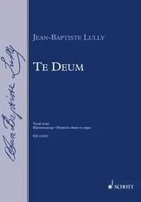 Te Deum Jean-Baptiste Lully Vocal Score 2 Mixed Choirs [SATB/SATB], Soloists [Ss - Image 1 of 4