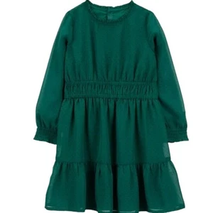 NWT Carter's Crepe Chiffon Dress Size 10 - Picture 1 of 7