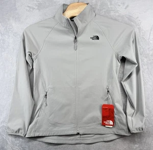 Chaqueta North Face Nimble Softshell Calce Ajustado Gris Cremallera Completa TNF Para Mujer Talla L Nueva con Etiquetas - Imagen 1 de 8