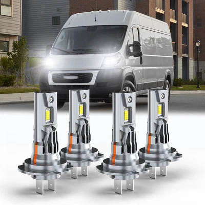 Combo de faros LED de haz alto bajo para Ram ProMaster 1500 2500 3500 Foto 1 de 4