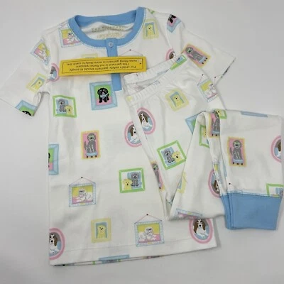 The Beaufort Bonnet Company SIZE 5 Suttons Short Sleeve Pajamas Paw-fection - Image 1 of 4