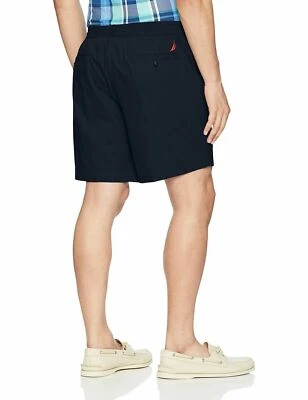 Nuevos Pantalones Cortos Nautica Para Hombre Azul Marino Elastizados Activos Talla XL Clásicos Precio de venta sugerido por el fabricante $65 A3013 Foto 1 de 4