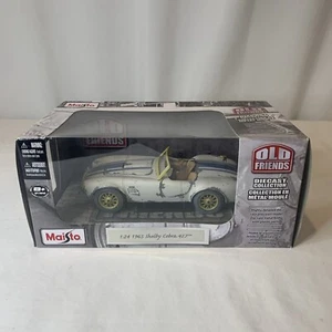Maisto Maßstab 1:24 Old Friends 1965 Shelby Cobra 427 - 2010 - NEU - Bild 1 von 7