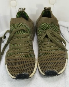 SIZE 7 - ADIDAS ORIGINAL NMD R1 STLT Primeknit Trace Olive 2017 - Picture 1 of 20