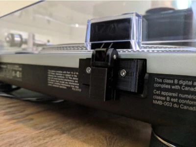 TECHNICS - RELOOP - 3D STAMP KIT ATTACCHI CERNIERE COPERCHIO Technics SL 1200 1210 MK2 MKII MK3 (5 Reloop)