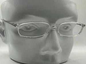 Vintage Y2K Eyeglasses | NOS | Narrow Style | Clear Lens & Frame | Made in Italy - Picture 1 of 10