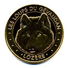 48 SAINT-LEGER-DE-PEYRE Loups du Gévaudan 6, Tête de loup, 2018,Monnaie de Paris