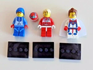Lego CMF Minifigure Series Set C ~ Daredevil / Race Car Driver / Skier - Picture 1 of 2