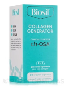 New BioSil ch-OSA Advanced Collagen Generator, 60 Capsules Exp. 12/2027 - Picture 1 of 6