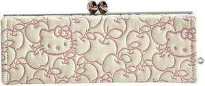 Hello Kitty Gamaguchi glasses case pink Made in Japan Kyoto Limited KTG115 new - Picture 1 of 12