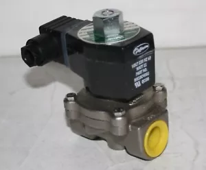 3/4" FNPT SS 2-Way Solenoid Valve 220V/50HZ Jefferson 1335IE6INAT - Picture 1 of 5