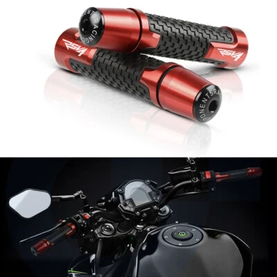 PARA APRILIA RSV4 R RF RR 2009-2024 Accesorios 7/8" Empuñadura Manillar con Tapa Foto 1 de 3