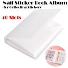 Notebook Large Size for Collecting Stickers Nail Sticker Book Album Decals
