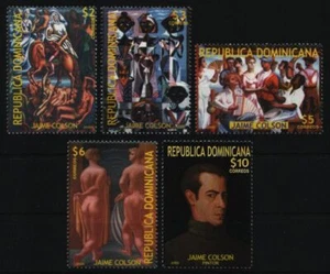 República Dominicana 2000 - Mi-Nr. 2018-2022 ** - MNH - Cuadros / Pinturas - Imagen 1 de 1