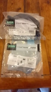 Lote de marco y visera protector facial negro MSA 10116627 10115836 (transparente) - Imagen 1 de 5