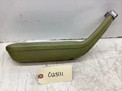 1974-1977 FORD PINTO OEM LH DRIVERS SIDE ARMREST ASSEMBLY - GREEN - Image 1 of 4