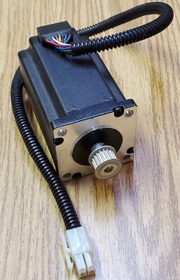 Stepper Motor Nema 23 Dual Shaft High Torque 8-Wire (or use as 4-wire bipolar) - Image 1 of 4