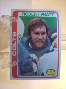1978 Topps Football Card  #109 Robert Pratt   (81396) - Picture 1 of 2